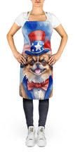Load image into Gallery viewer, Tibetan Spaniel Patriotic American Apron – Artist-Designed Kitchen, BBQ &amp; Craft Apron