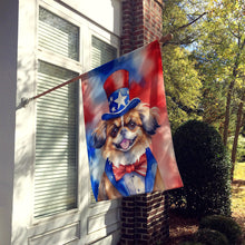 Load image into Gallery viewer, Tibetan Spaniel Patriotic American House Flag