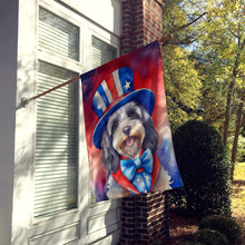 Load image into Gallery viewer, Tibetan Terrier Patriotic American House Flag