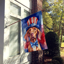 Load image into Gallery viewer, Vizsla Patriotic American House Flag