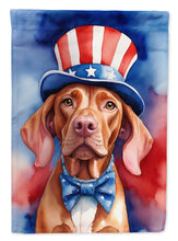Load image into Gallery viewer, Vizsla Patriotic American House Flag