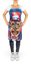 Load image into Gallery viewer, Welsh Terrier Patriotic American Apron – Artist-Designed Kitchen, BBQ &amp; Craft Apron
