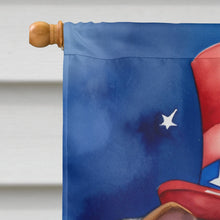 Load image into Gallery viewer, Welsh Terrier Patriotic American House Flag