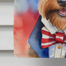 Load image into Gallery viewer, Welsh Terrier Patriotic American House Flag