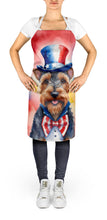 Load image into Gallery viewer, Welsh Terrier Patriotic American Apron – Artist-Designed Kitchen, BBQ &amp; Craft Apron