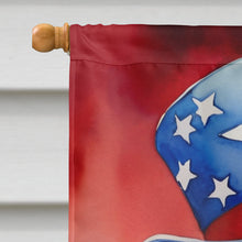 Load image into Gallery viewer, Wheaten Terrier Patriotic American House Flag