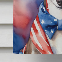 Load image into Gallery viewer, Whippet Patriotic American House Flag