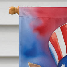 Load image into Gallery viewer, Yorkshire Terrier Patriotic American House Flag