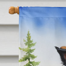 Load image into Gallery viewer, Affenpinscher Cowboy Welcome House Flag