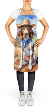 Load image into Gallery viewer, American English Coonhound Cowboy Welcome Apron – Artist-Designed Kitchen, BBQ &amp; Craft Apron