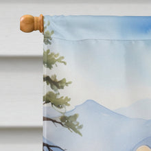 Load image into Gallery viewer, American Water Spaniel Cowboy Welcome House Flag
