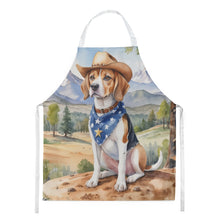 Load image into Gallery viewer, Beagle Cowboy Welcome Apron – Artist-Designed Kitchen, BBQ &amp; Craft Apron