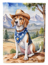 Load image into Gallery viewer, Beagle Cowboy Welcome House Flag