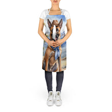 Load image into Gallery viewer, Belgian Malinois Cowboy Welcome Apron – Artist-Designed Kitchen, BBQ &amp; Craft Apron