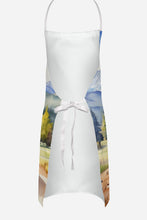 Load image into Gallery viewer, Bernedoodle Cowboy Welcome Apron – Artist-Designed Kitchen, BBQ &amp; Craft Apron