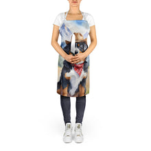 Load image into Gallery viewer, Bernese Mountain Dog Cowboy Welcome Apron – Artist-Designed Kitchen, BBQ &amp; Craft Apron