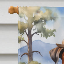 Load image into Gallery viewer, Boxer Cowboy Welcome House Flag