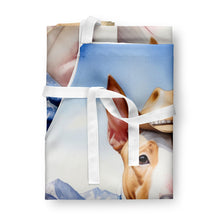 Load image into Gallery viewer, Bull Terrier Cowboy Welcome Apron – Artist-Designed Kitchen, BBQ &amp; Craft Apron