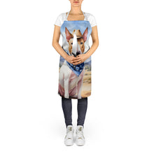 Load image into Gallery viewer, Bull Terrier Cowboy Welcome Apron – Artist-Designed Kitchen, BBQ &amp; Craft Apron