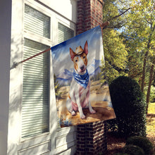 Load image into Gallery viewer, Bull Terrier Cowboy Welcome House Flag