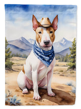 Load image into Gallery viewer, Bull Terrier Cowboy Welcome House Flag