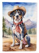 Load image into Gallery viewer, Catahoula Cowboy Welcome House Flag