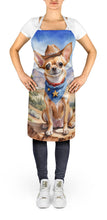 Load image into Gallery viewer, Chihuahua Cowboy Welcome Apron – Artist-Designed Kitchen, BBQ &amp; Craft Apron
