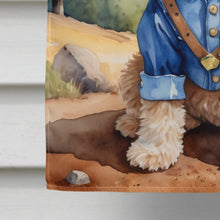 Load image into Gallery viewer, Cockapoo Cowboy Welcome House Flag