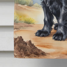 Load image into Gallery viewer, Cocker Spaniel Cowboy Welcome House Flag
