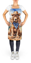 Load image into Gallery viewer, Cocker Spaniel Cowboy Welcome Apron – Artist-Designed Kitchen, BBQ &amp; Craft Apron