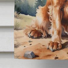 Load image into Gallery viewer, Cocker Spaniel Cowboy Welcome House Flag