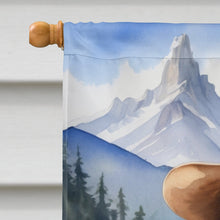 Load image into Gallery viewer, Cocker Spaniel Cowboy Welcome House Flag
