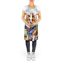 Load image into Gallery viewer, Corgi Cowboy Welcome Apron – Artist-Designed Kitchen, BBQ &amp; Craft Apron