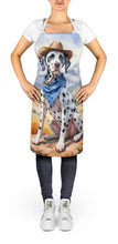 Load image into Gallery viewer, Dalmatian Cowboy Welcome Apron – Artist-Designed Kitchen, BBQ &amp; Craft Apron