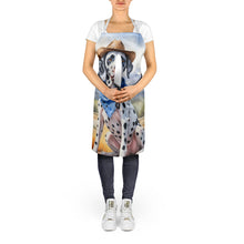 Load image into Gallery viewer, Dalmatian Cowboy Welcome Apron – Artist-Designed Kitchen, BBQ &amp; Craft Apron