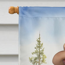 Load image into Gallery viewer, Doberman Pinscher Cowboy Welcome House Flag