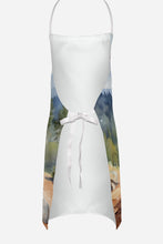 Load image into Gallery viewer, Finnish Spitz Cowboy Welcome Apron – Artist-Designed Kitchen, BBQ &amp; Craft Apron