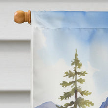 Load image into Gallery viewer, Flat-Coated Retriever Cowboy Welcome House Flag