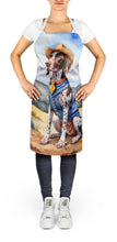 Load image into Gallery viewer, German Shorthaired Pointer Cowboy Welcome Apron – Artist-Designed Kitchen, BBQ &amp; Craft Apron
