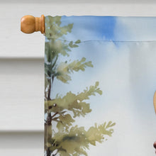 Load image into Gallery viewer, German Shorthaired Pointer Cowboy Welcome House Flag