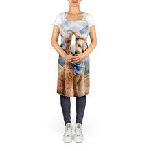 Load image into Gallery viewer, Goldendoodle Cowboy Welcome Apron – Artist-Designed Kitchen, BBQ &amp; Craft Apron