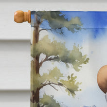 Load image into Gallery viewer, Great Dane Cowboy Welcome House Flag
