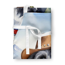 Load image into Gallery viewer, Havanese Cowboy Welcome Apron – Artist-Designed Kitchen, BBQ &amp; Craft Apron