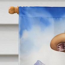 Load image into Gallery viewer, Italian Greyhound Cowboy Welcome House Flag