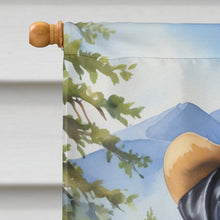 Load image into Gallery viewer, Labrador Retriever Cowboy Welcome House Flag