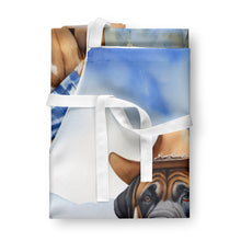 Load image into Gallery viewer, Mastiff Cowboy Welcome Apron – Artist-Designed Kitchen, BBQ &amp; Craft Apron