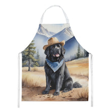 Load image into Gallery viewer, Newfoundland Cowboy Welcome Apron – Artist-Designed Kitchen, BBQ &amp; Craft Apron