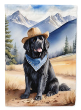 Load image into Gallery viewer, Newfoundland Cowboy Welcome House Flag