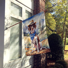 Load image into Gallery viewer, Pointer Cowboy Welcome House Flag