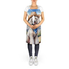 Load image into Gallery viewer, Poodle Cowboy Welcome Apron – Artist-Designed Kitchen, BBQ &amp; Craft Apron